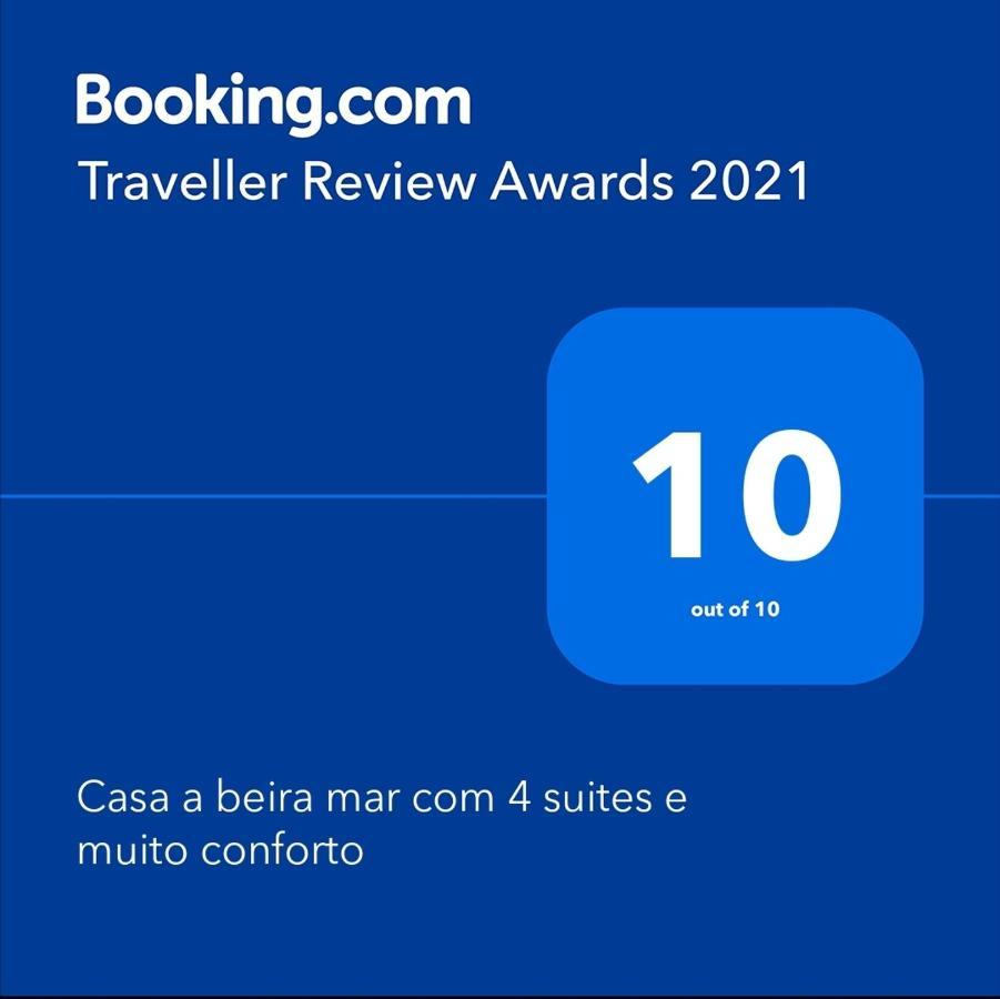 Casa A Beira Mar Com 4 Suites E Muito Conforto Pôrto das Galinhas エクステリア 写真