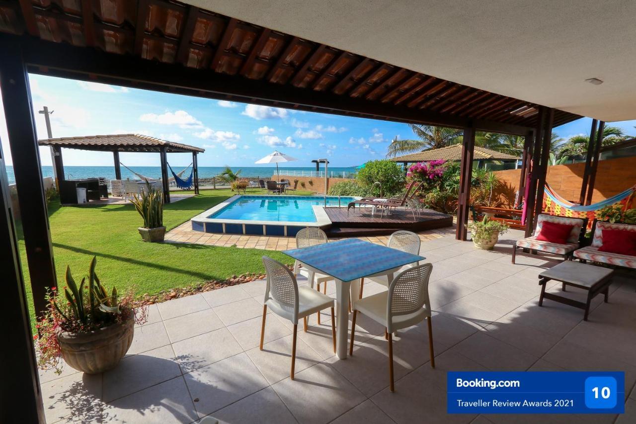 Casa A Beira Mar Com 4 Suites E Muito Conforto Pôrto das Galinhas エクステリア 写真