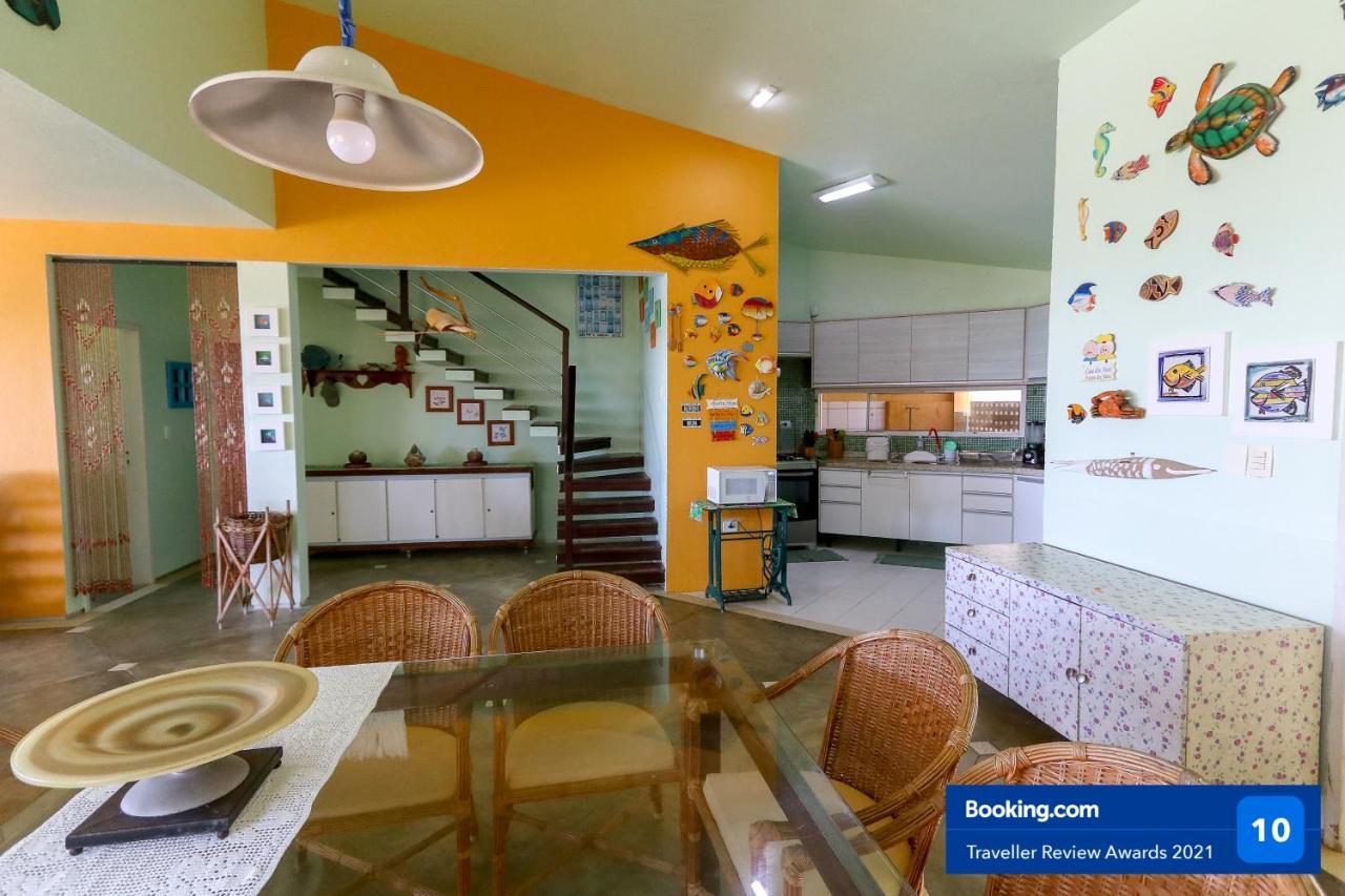 Casa A Beira Mar Com 4 Suites E Muito Conforto Pôrto das Galinhas エクステリア 写真